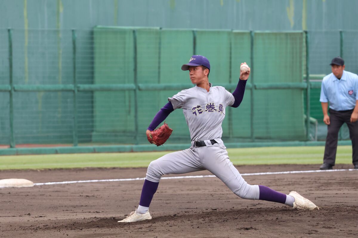 【高校野球】花巻東が鶴岡東に２―１で勝利　３年ぶりに秋東北大会４強進出