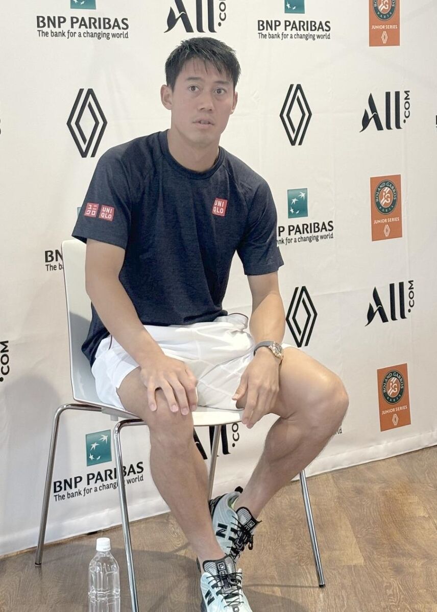 錦織圭、引退後は「もう２～３年、世に出たくないって思うかも」現在のテニス界、シナー＆アルカラスは「格が違う」