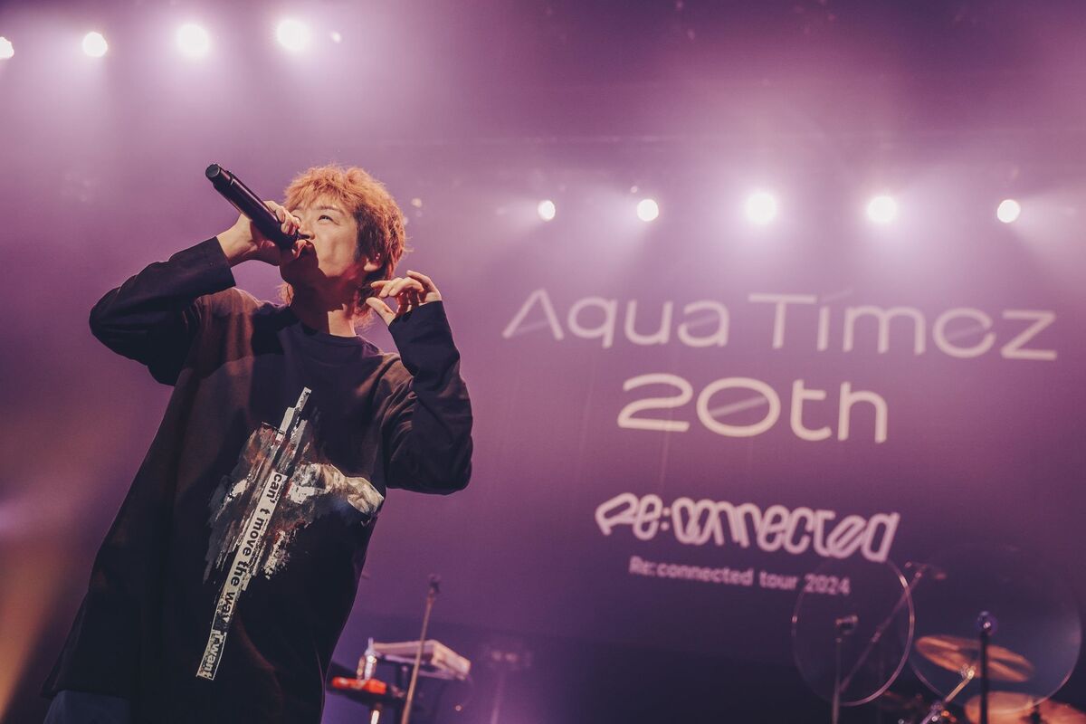 ６年ぶり再結成のＡｑｕａ　Ｔｉｍｅｚ太志「決意の朝に」は「つらい時に背中を押す曲」東名阪ツアー初日に来年の全国ツアー発表