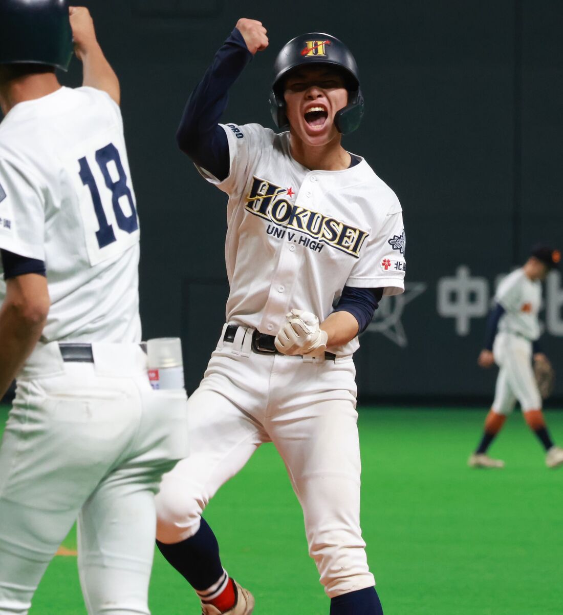 【高校野球】北星学園大付が秋全道２５年ぶり１勝　沼山監督の誕生日に初の８強決めた！