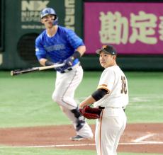 「悔しい一球に」巨人・菅野智之、ＤｅＮＡ主砲と勝負選ぶも逆球で決勝弾浴びる