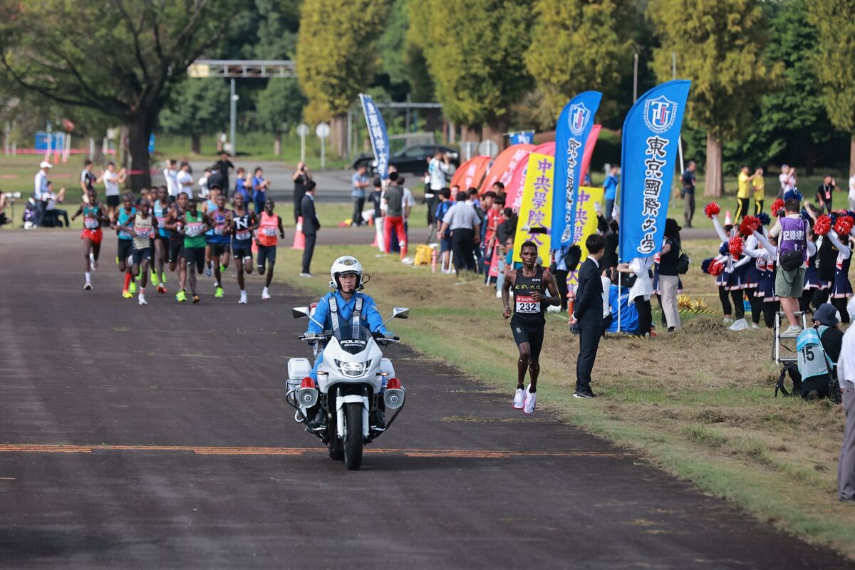 【箱根駅伝予選会】５Ｋを通過　上武大のカマウ・パトリックがレースをリード