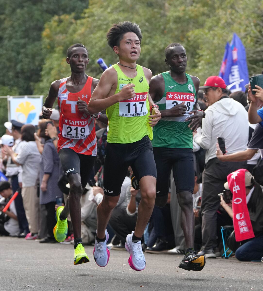 【箱根駅伝予選会】中央学院大の吉田礼志が日本人トップでゴール　「最低限の仕事はできたのかな」全体トップを逃し悔しさも