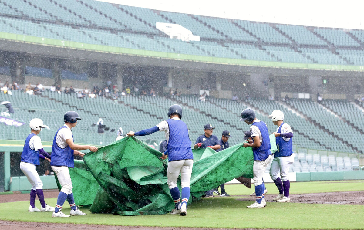 【高校野球】秋季近畿大会は天候不良のため１回戦２試合が中止　２１日に天理ＶＳ和歌山東、大院大高ＶＳ北稜