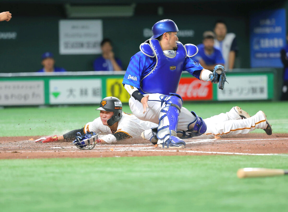 【巨人】阿部マジック炸裂！７回に３点を勝ち越し　坂本勇人が気迫のヘッスラ、岸田行倫がスクイズ、重盗も決めた