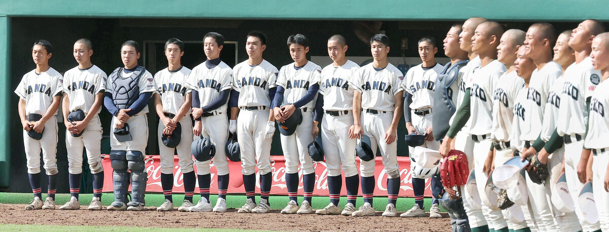 【高校野球】元巨人・山本功児、屋鋪要らの母校・三田学園が惜敗　最速１４２キロ右腕・熊野慎は１失点完投も「率直に悔しい」