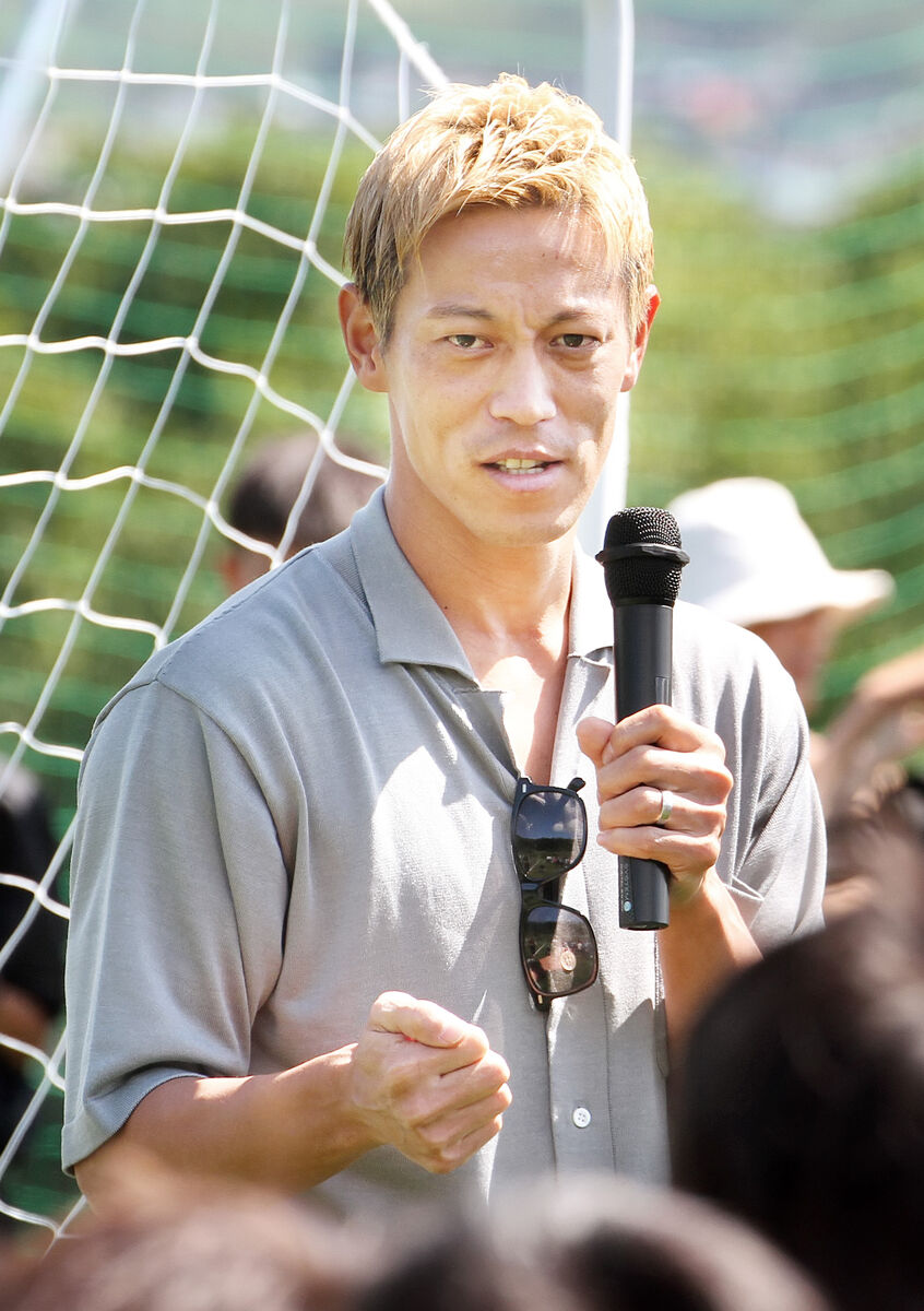 本田圭佑、ブータンで２得点　得点は約３年ぶり、２得点は約６年半ぶり　ＰＫとヘディングで