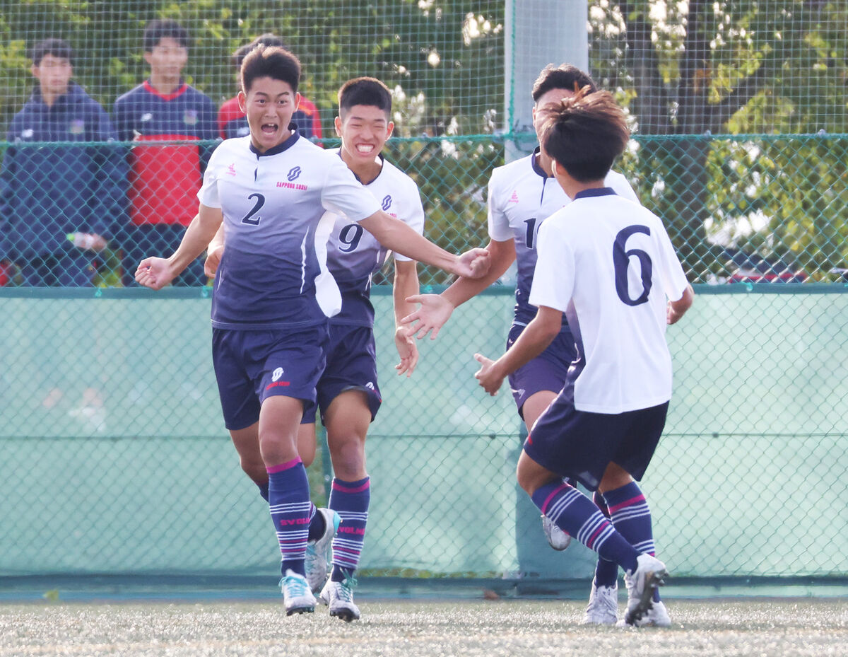 サッカー全国高校選手権北海道大会…昨年と同じ旭川実、北海、札幌創成、札幌大谷が準決勝進出