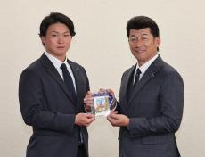 【ＤｅＮＡ】ドラフト１位・竹田祐が三浦大輔監督の“弾丸訪問”に興奮「ずっとテレビで見てた人。かっこよかった」…指名あいさつ