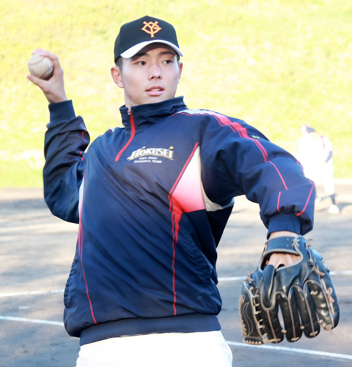 【巨人】ドラフト４位の北星学園大付・石田充冴、思い出のエスコンフィールドでの凱旋登板誓う