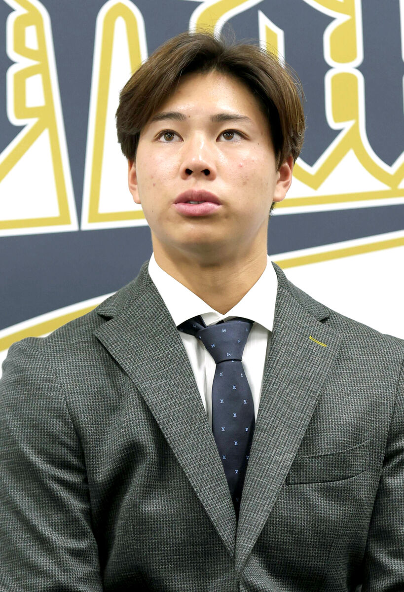 【オリックス】２３年ドラ１・横山聖哉は現状維持の７００万円…デビュー戦でプロ初安打も「課題を抜けてからが勝負」２年目の飛躍へ