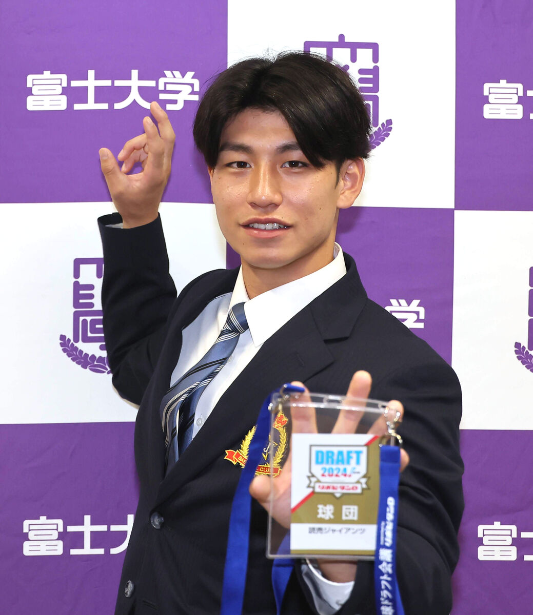 【巨人】育成１位・坂本達也「いち早く投手から信頼を得られるような選手に」二塁送球１・７秒台の強肩捕手