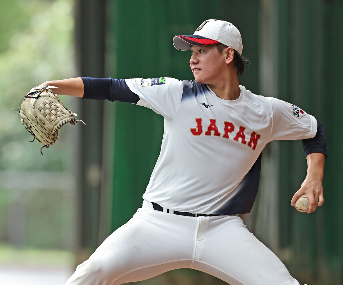 【侍ジャパン】「（頭が）真っ白に…」プレミア１２開幕投手の巨人・井上温大が井端監督からかけられた言葉　