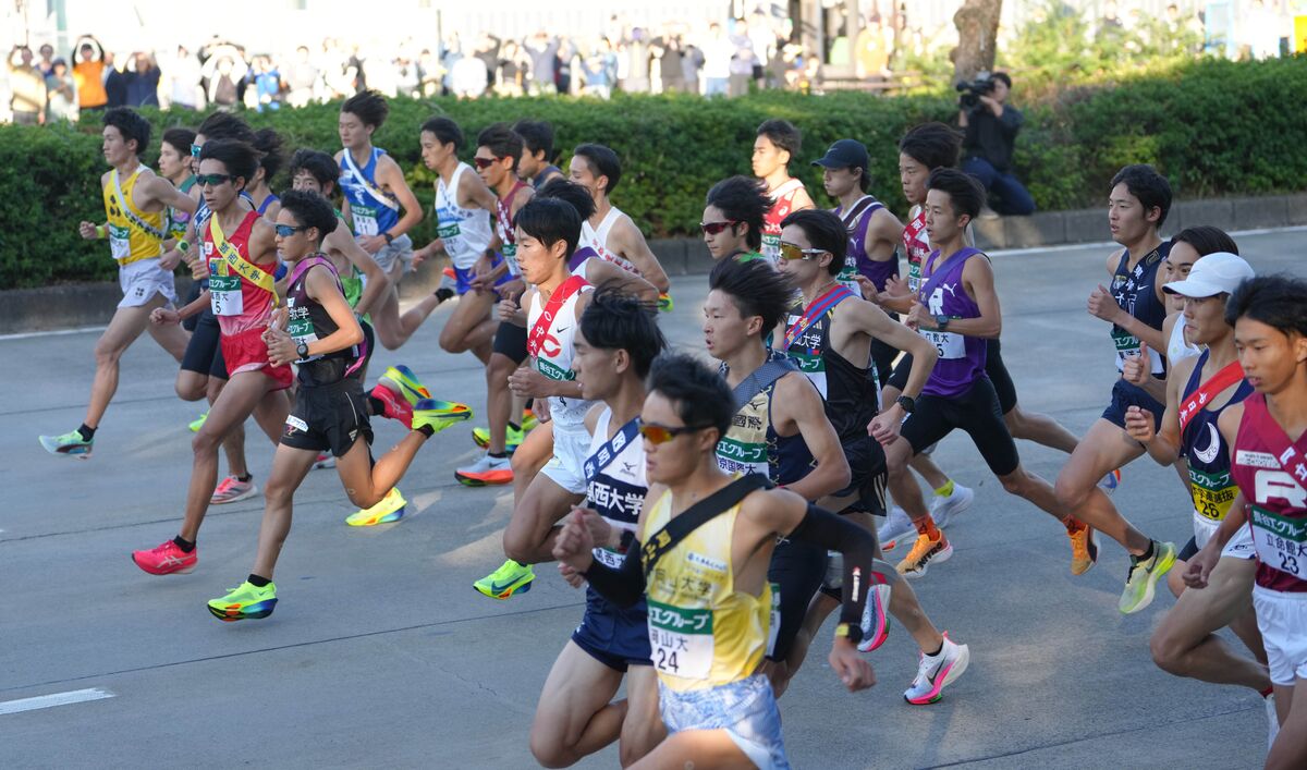 エース集結の７区は死闘！青学大の太田と国学院大の平林は同タイム　駒大の篠原が執念の区間賞…全日本大学駅伝