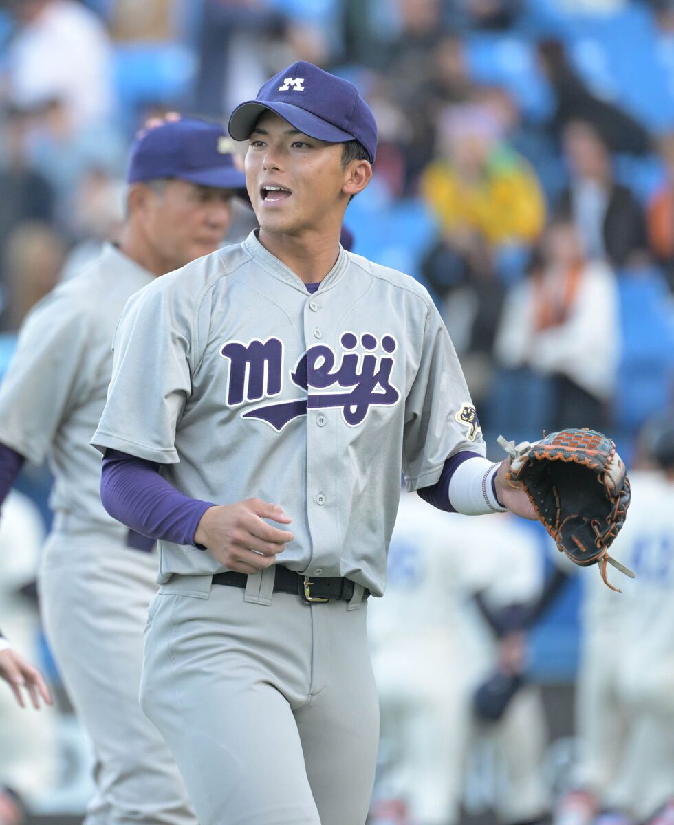 明大　Ｖ争いに“残留”　楽天ドラ１・宗山塁は粘って３四球「勝って終わるだけ」