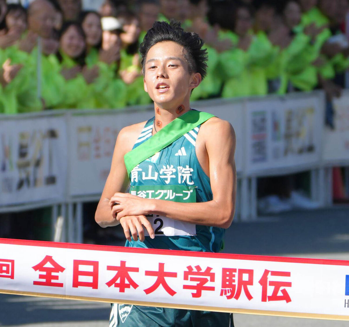 アンカーで逆転負けした青学大の塩出に原監督がゲキ「駅伝の悔しさは駅伝で晴らすしかない」