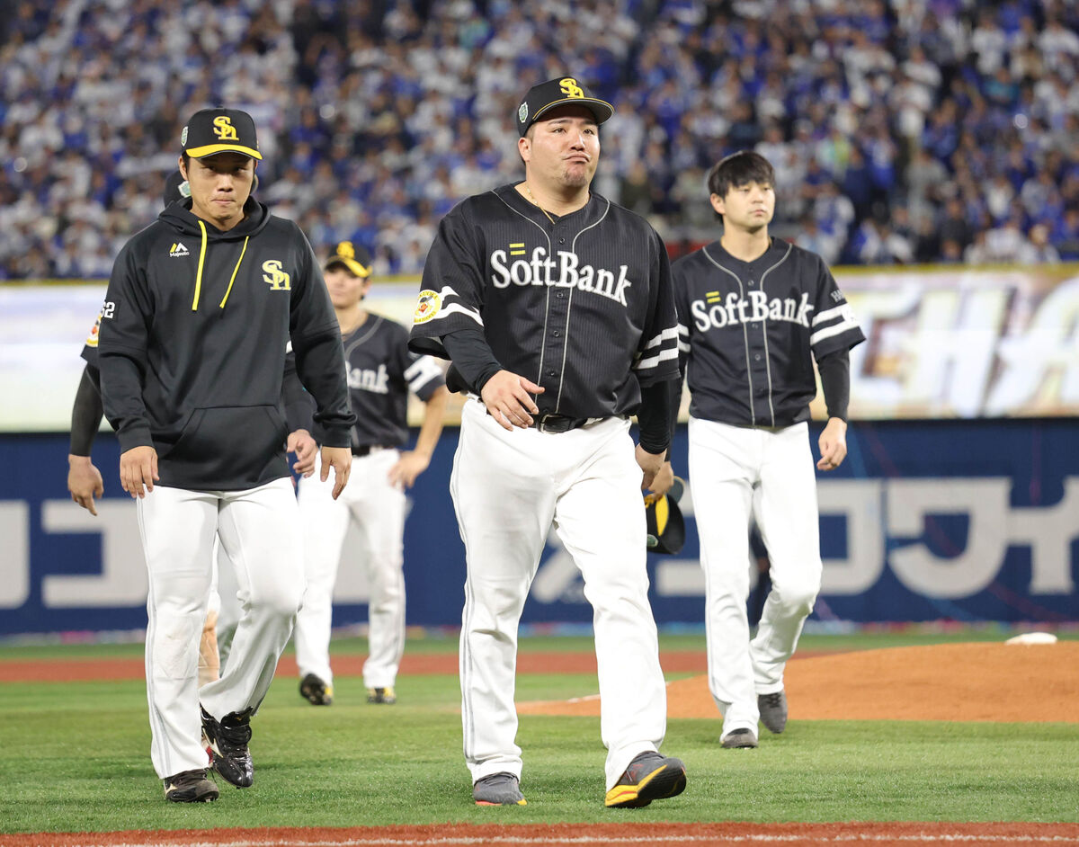 【ソフトバンク】山川穂高はチームの敗戦を背負える真の４番打者　１６打席連続ノーヒットで日本シリーズ終戦後の風景