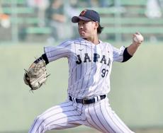 【侍ジャパン】初陣の先発・井上温大が快投　３回完全５Ｋで豪州戦万全アピール