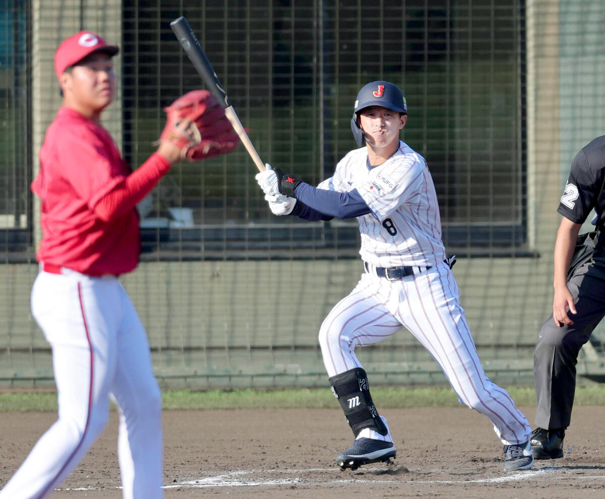 【侍ジャパン】辰己涼介「３番は大好き」マルチ安打２打点　五十幡の二盗アシスト井端監督絶賛「内容があった」