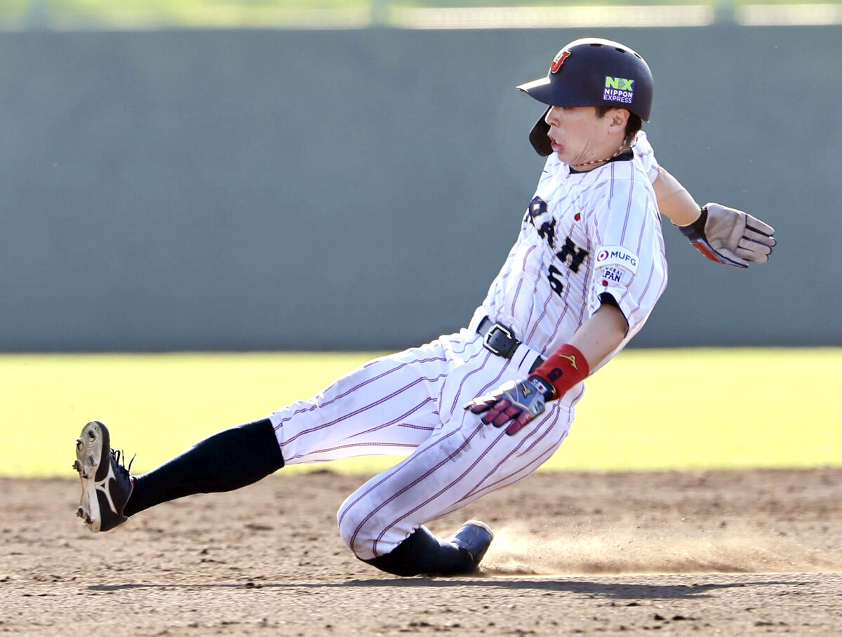 【侍ジャパン】“ポスト周東”だ「自分のアウトセーフが勝敗分ける」２５歳外野手が異例代走３度で侍初盗塁