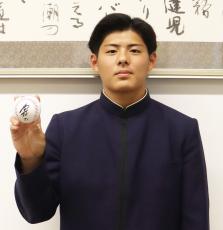 【オリックス】育成１位・大院大高の今坂幸暉に指名あいさつ　指名直後は入団に迷いも「勝負できる自信が生まれた」