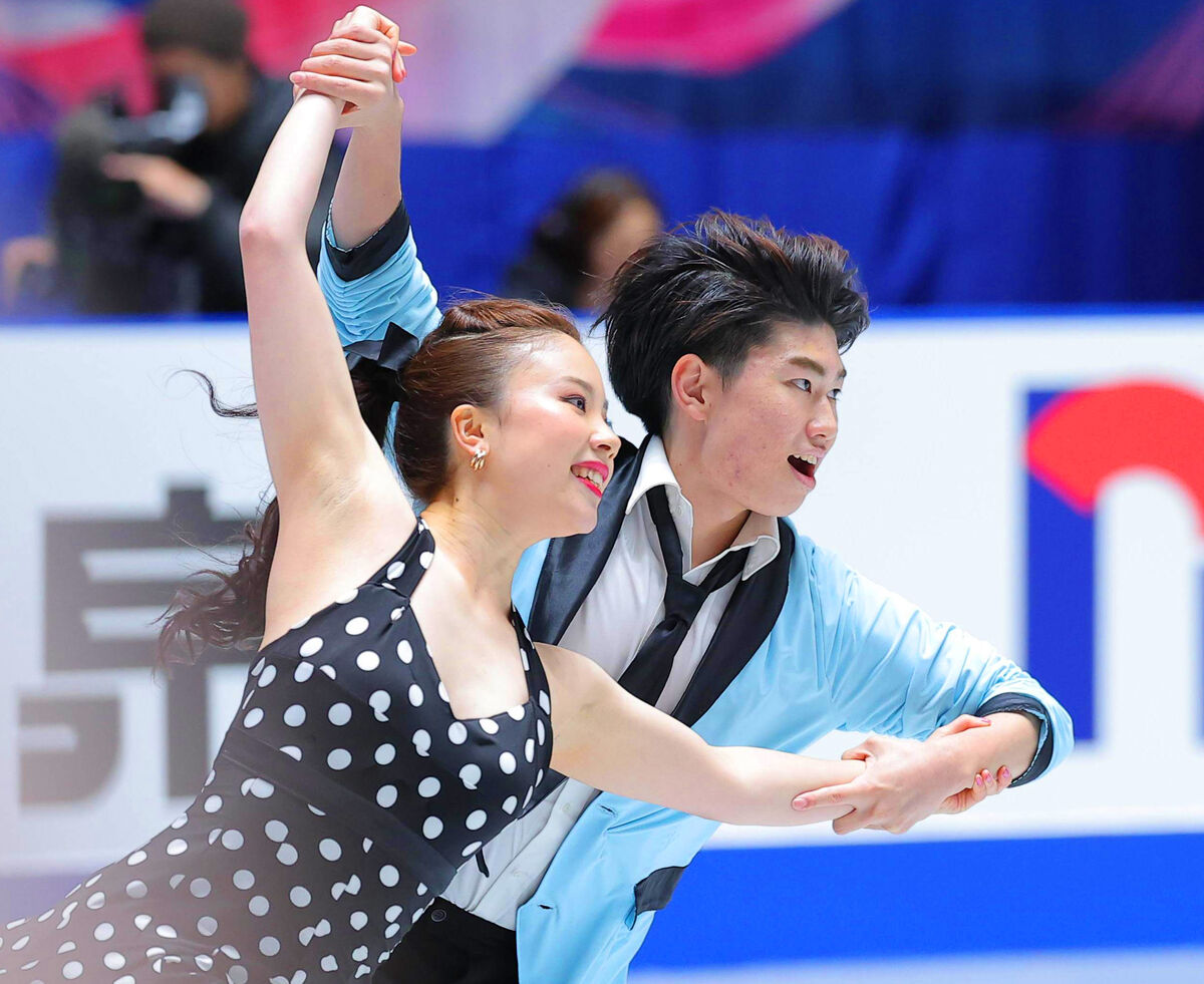 吉田唄菜、森田真沙也、ＲＤ９位も「楽しい時間」フリーダンスへ「感動させられるような演技を」