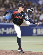 【侍ジャパン】西武・隅田知一郎が１イニングを３者連続三振　チェコ打線を圧倒