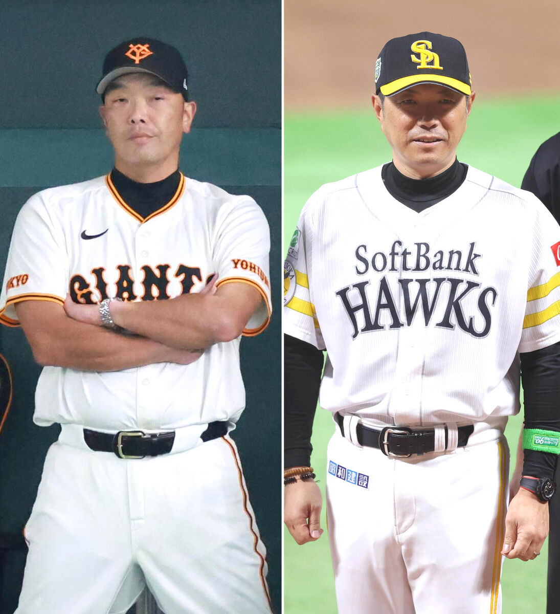 最優秀監督賞に巨人・阿部、ソフトバンク・小久保監督　セ・パ特別表彰