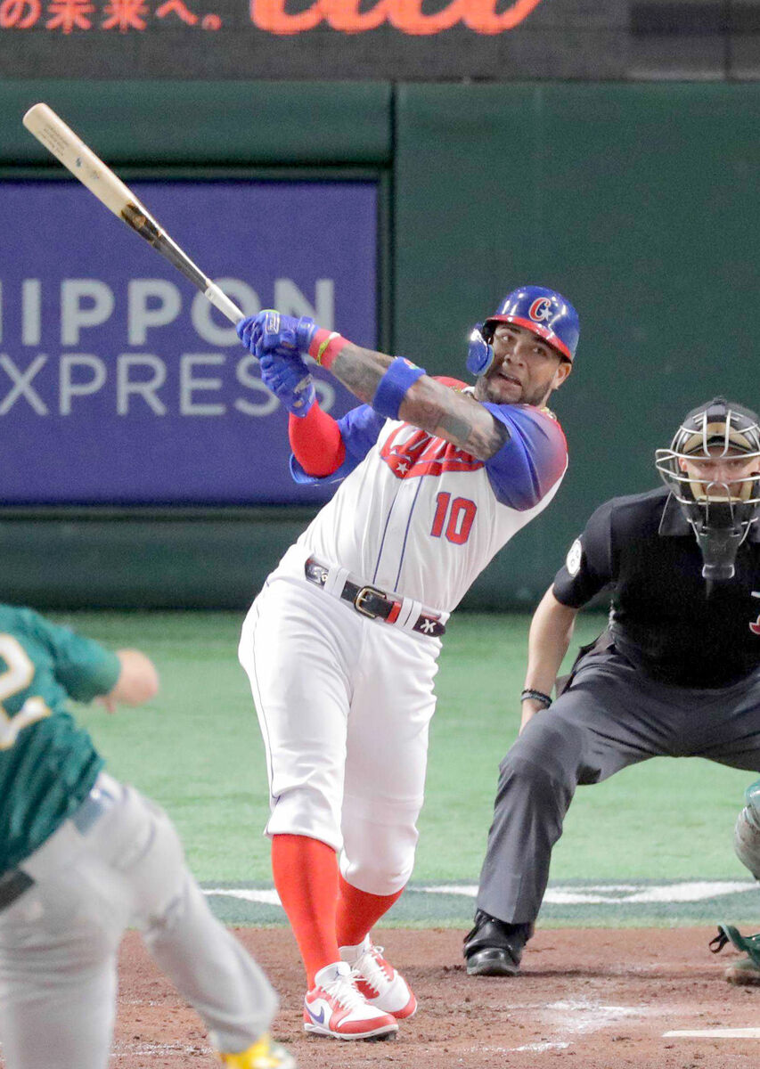 【キューバ】２９歳 モンカダは１９年ＭＬＢで２５発…プレミア１２ライバル分析