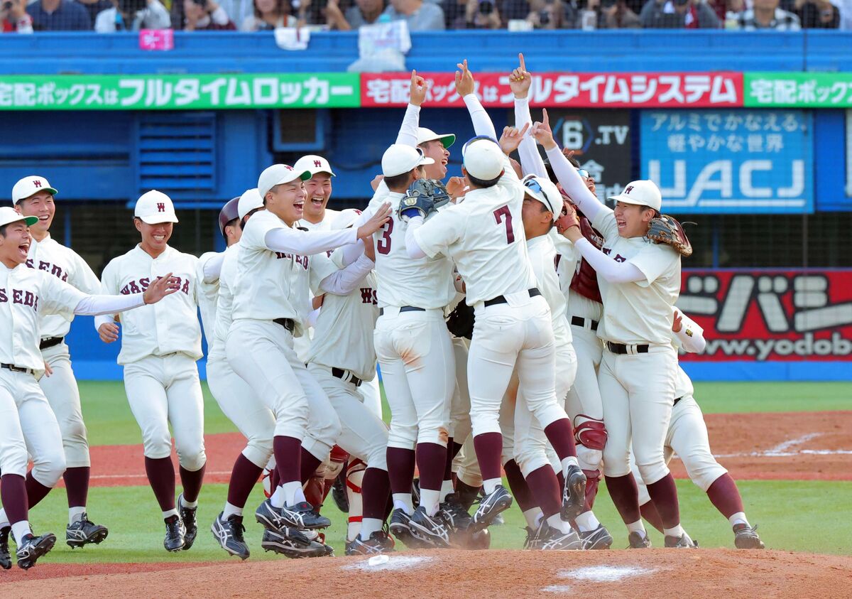 【大学野球】優勝決定戦を制して連覇の早大・小宮山悟監督「六大学の全員が同じ志でグラウンドに立っている」ライバル校に敬意