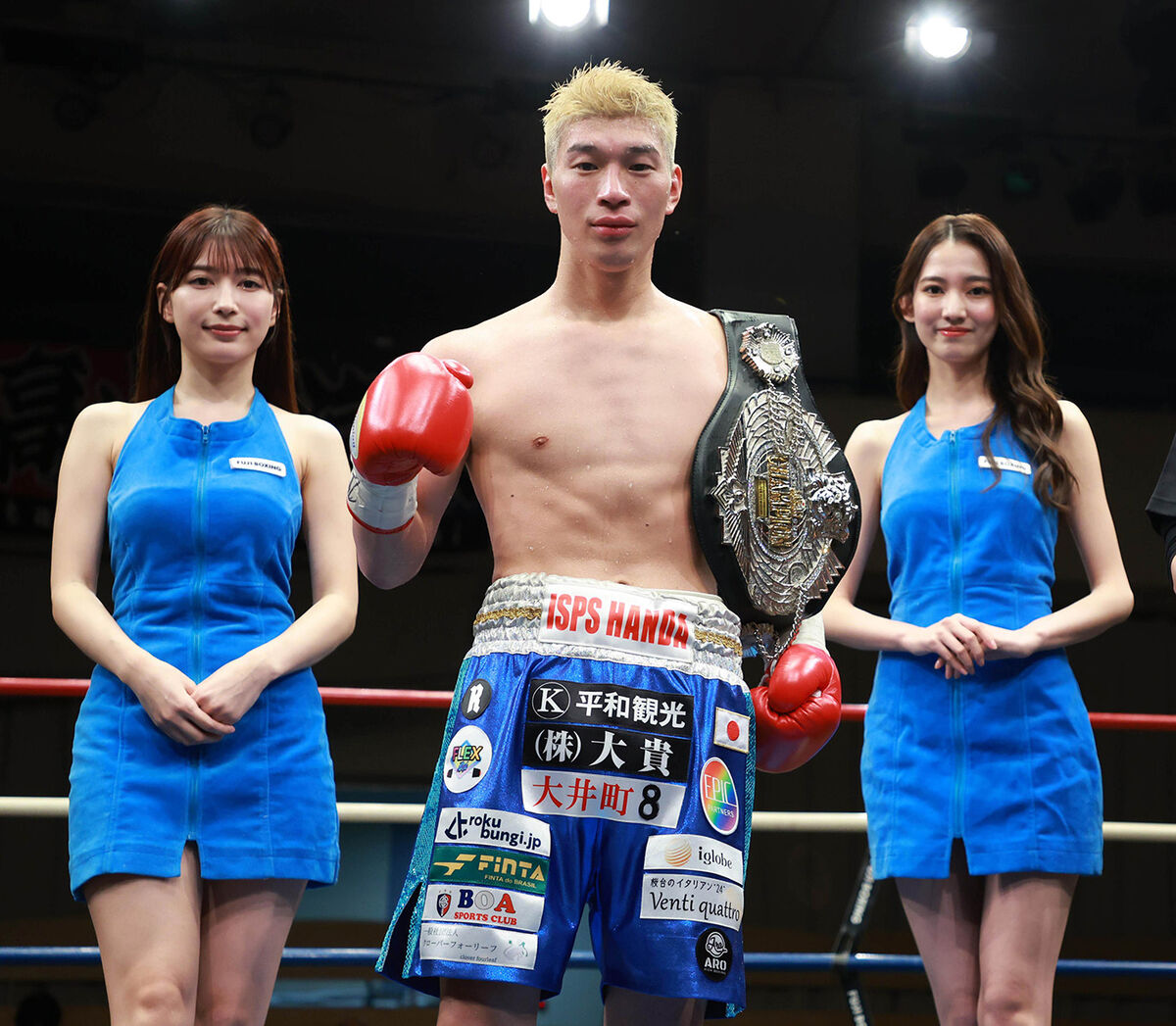 王者・高山涼深が急性胃腸炎からの復帰戦で２回ＫＯ勝ち　完璧右フックで圧巻のＶ３