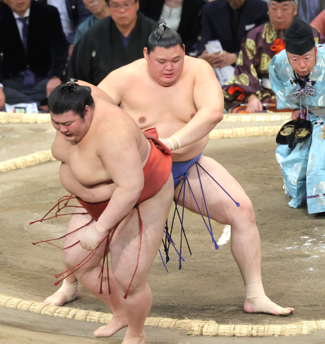 大関陣は安泰　豊昇龍は５連勝　大の里、琴桜も危なげなし　全勝は豊昇龍、隆の勝、阿武剋の３人に