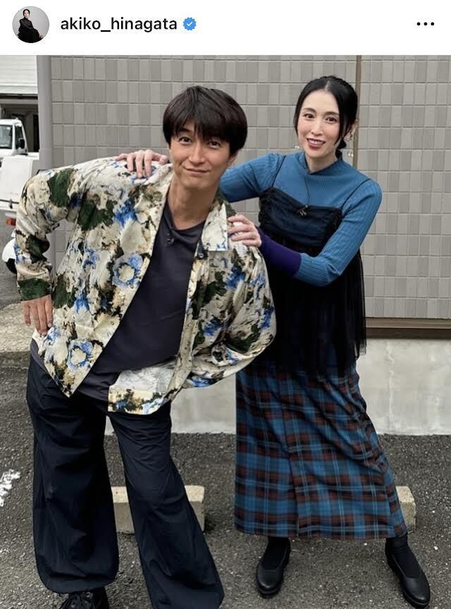 雛形あきこ、イケメン俳優夫との番組オフショ公開！仲良し姿に「素敵な夫婦」「うれしい」の声