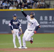 【侍ジャパン】宿敵韓国に逆転勝ちで国際大会２１連勝　牧秀悟が逆転タイムリー＆森下翔太が駄目押し弾