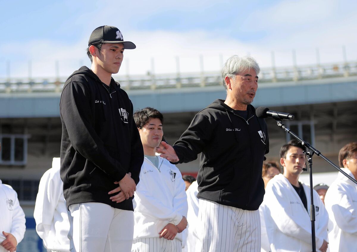 【ロッテ】吉井監督「朗希がいなくなってもマリーンズを応援して下さい！」メジャー挑戦の佐々木にエール…ファン感謝デー