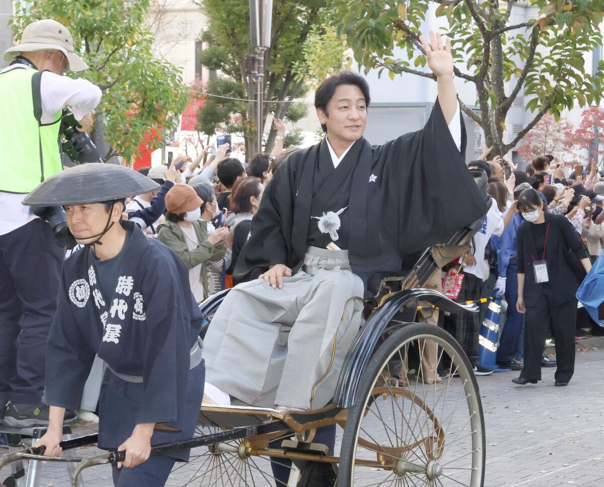 片岡愛之助、立川のファン１万人に「新版　御所五郎蔵」の意気込み語る「見たことのない新しい五郎蔵を…」