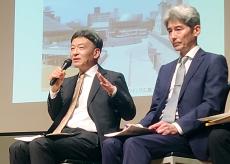 ＪＲ東静岡駅北側の多目的アリーナ整備へ静岡市が説明会…難波喬司市長「次世代のアリーナが必要」