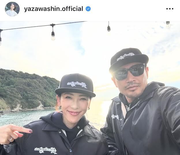 矢沢心＆魔裟斗、おそろいコーデで「バイク旅」へ！「すてきなご夫婦」「良い顔してる」とファン絶賛