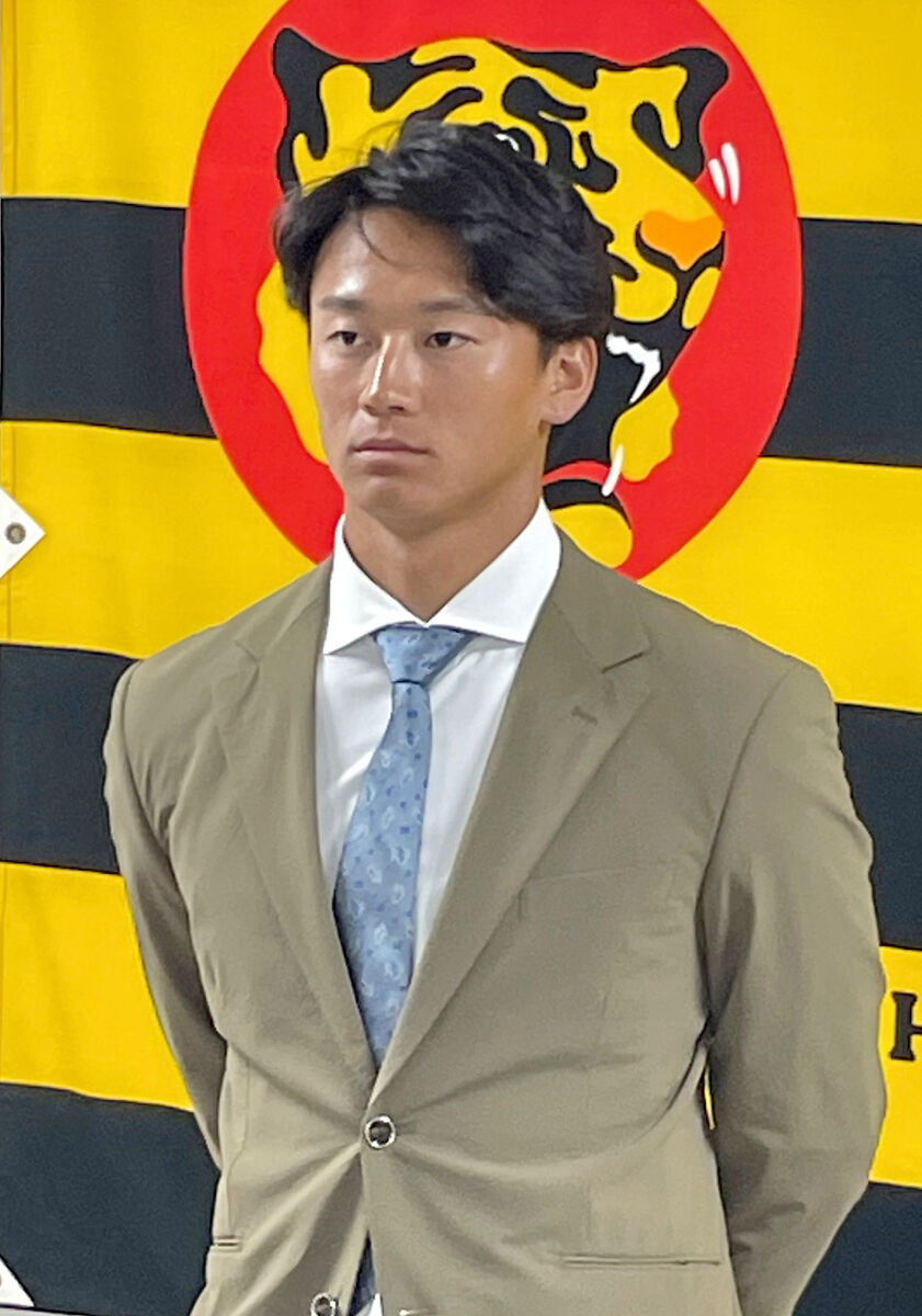 【阪神】２１年ドラフト１位・森木大智、年俸２００万円減で来季育成契約「やってやろうという気持ち」