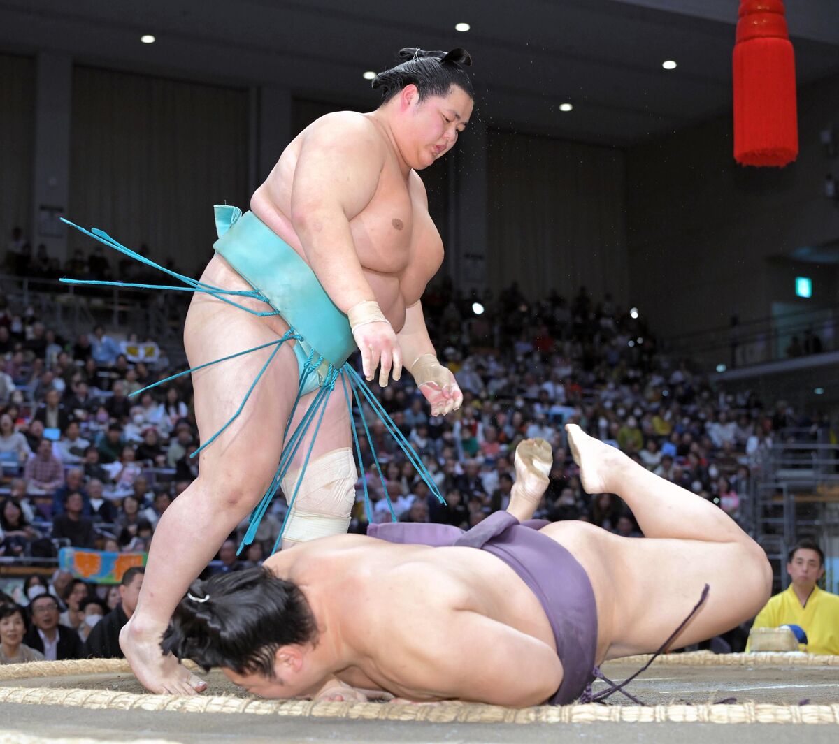 琴桜、２７歳誕生日に白星　翔猿を退け１敗で首位並走　悲願の初Ｖへ「結果を求めてやっていくしかない」