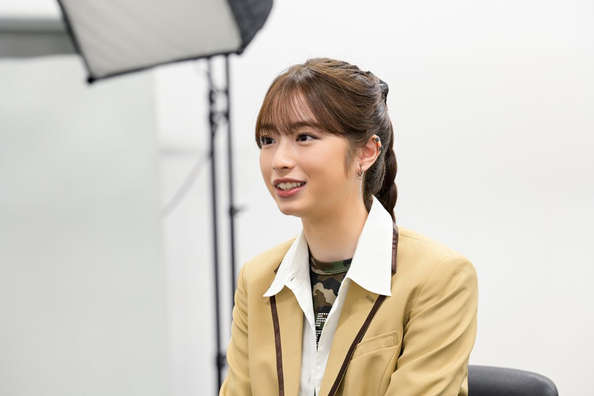 葛西杏也菜「出せる精いっぱい」の力で取り組めた、「不安」感じる間もなく奮闘、縦型ドラマ「最期の授業」