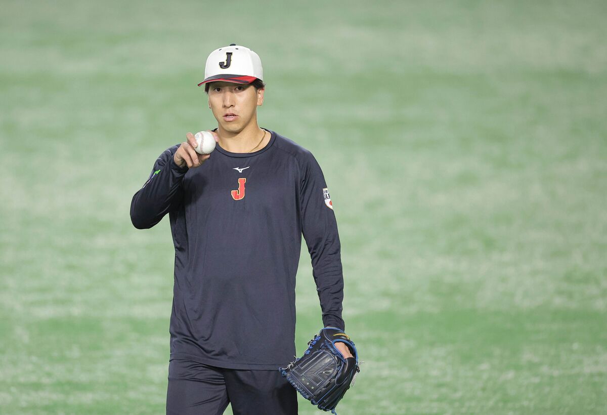 【侍ジャパン】 大勢「優勝を分かち合いたい。その輪の中心にいれたら」スーパーラウンドへ向けて調整