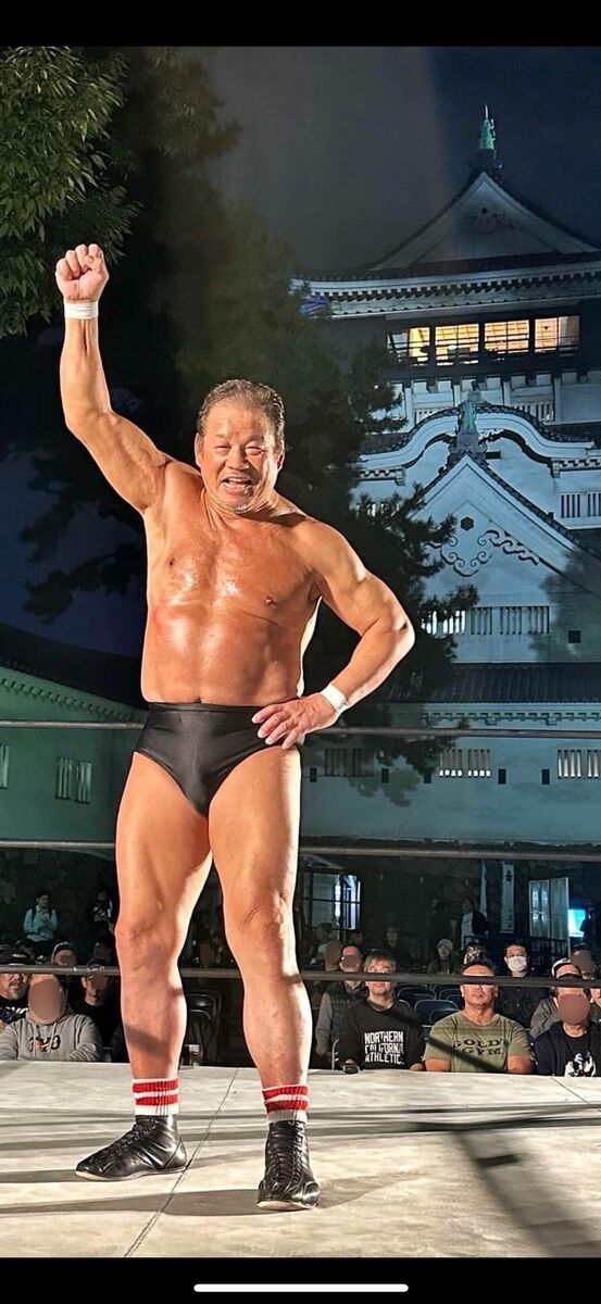 藤波辰爾、長年の夢だった「お城プロレス」実現…「小倉城」でファイト