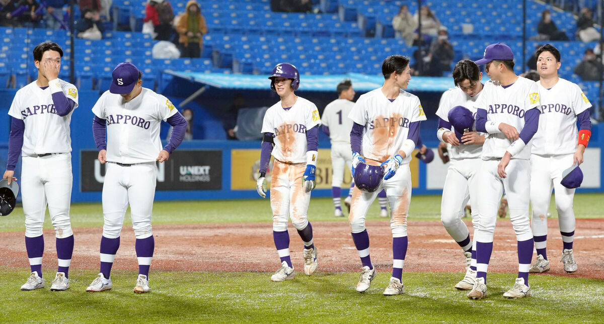 【大学野球】札幌大３８年ぶりの勝利ならず…エース左腕・長谷隼兵「最後の最後で弱さが出た」…明治神宮大会