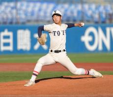 【神宮大会】東洋大姫路が二松学舎大付破り４強進出　末永晄大が６回零封　祖父は元阪神・末永正昭氏