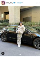 中村雅俊＆五十嵐淳子の美人娘　爆イケな愛車にネット騒然！「かっこいい」母そっくりな３５歳