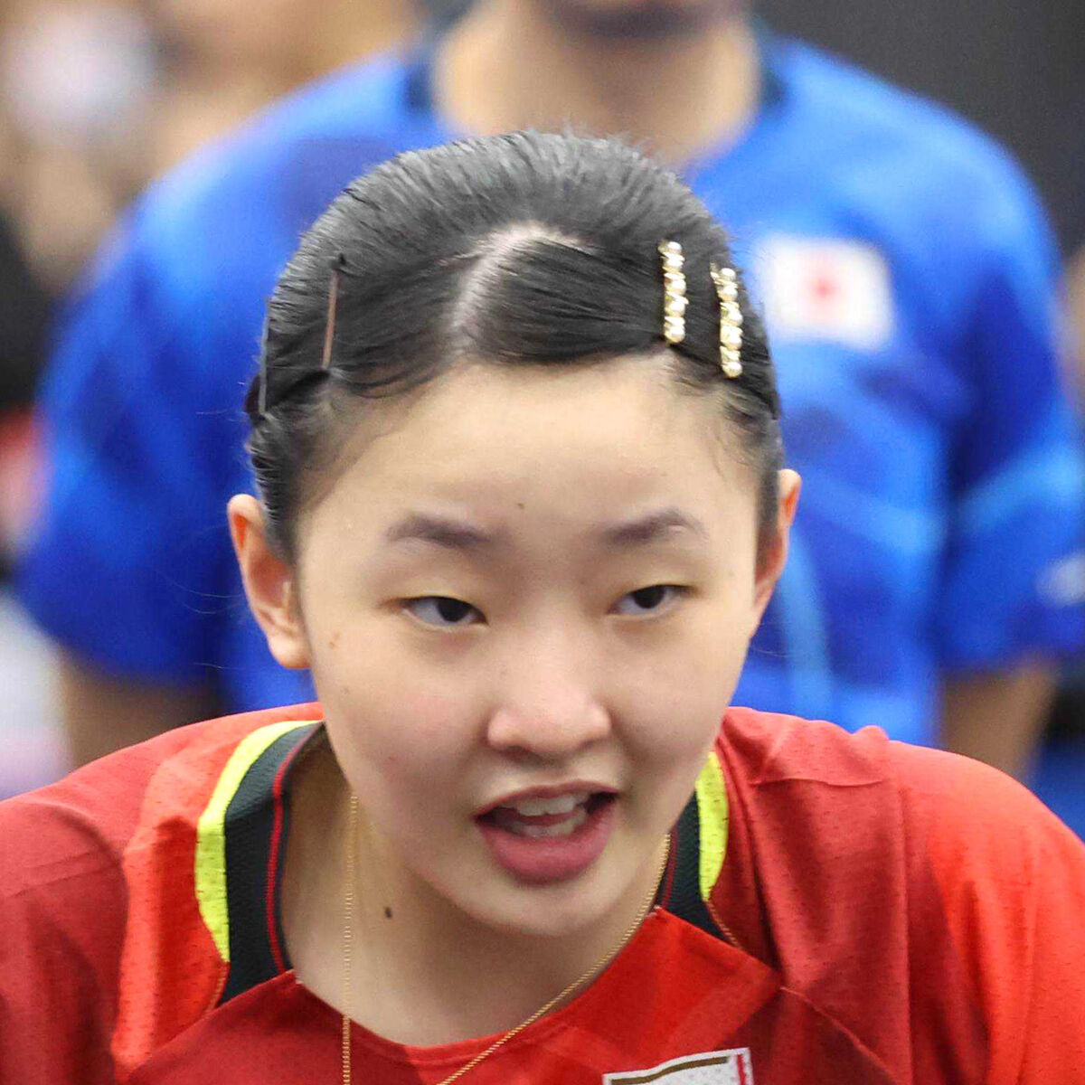 １６歳の張本美和は世界３位の中国・王芸迪に１―３で敗戦　４強ならず…ＷＴＴファイナル