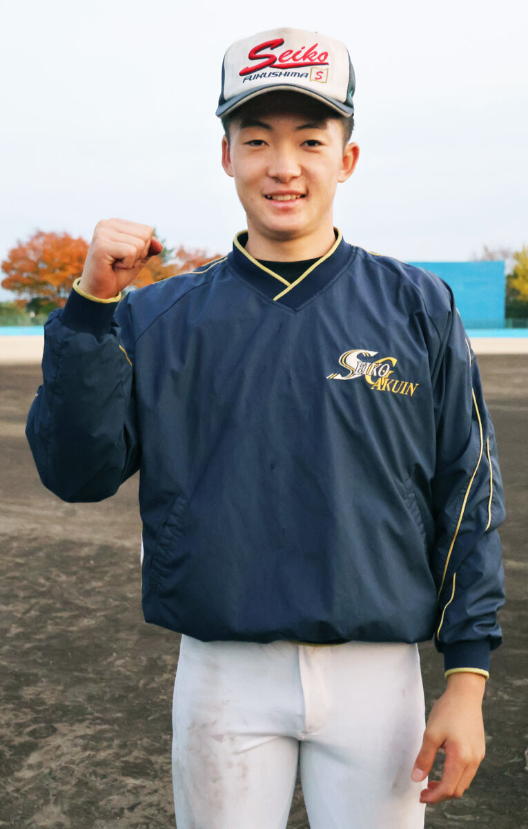 【高校野球】聖光学院の竹田一遥内野手が慶大合格…小学生の頃からの憧れの「ＫＥＩＯ」経てプロ目指す