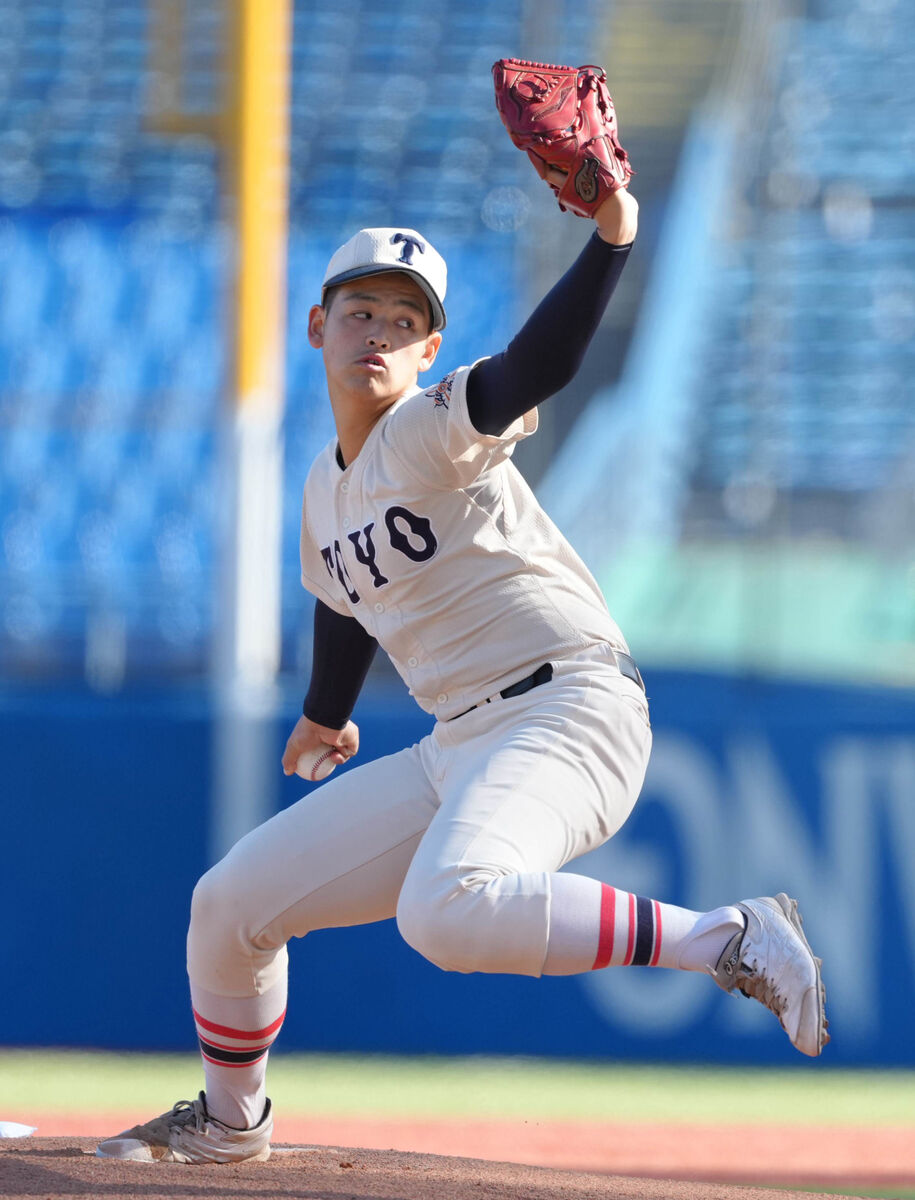 【神宮大会】東洋大姫路が横浜に延長の末に敗退　プロ注目右腕・阪下漣が１５０球完投もあと１本出ず