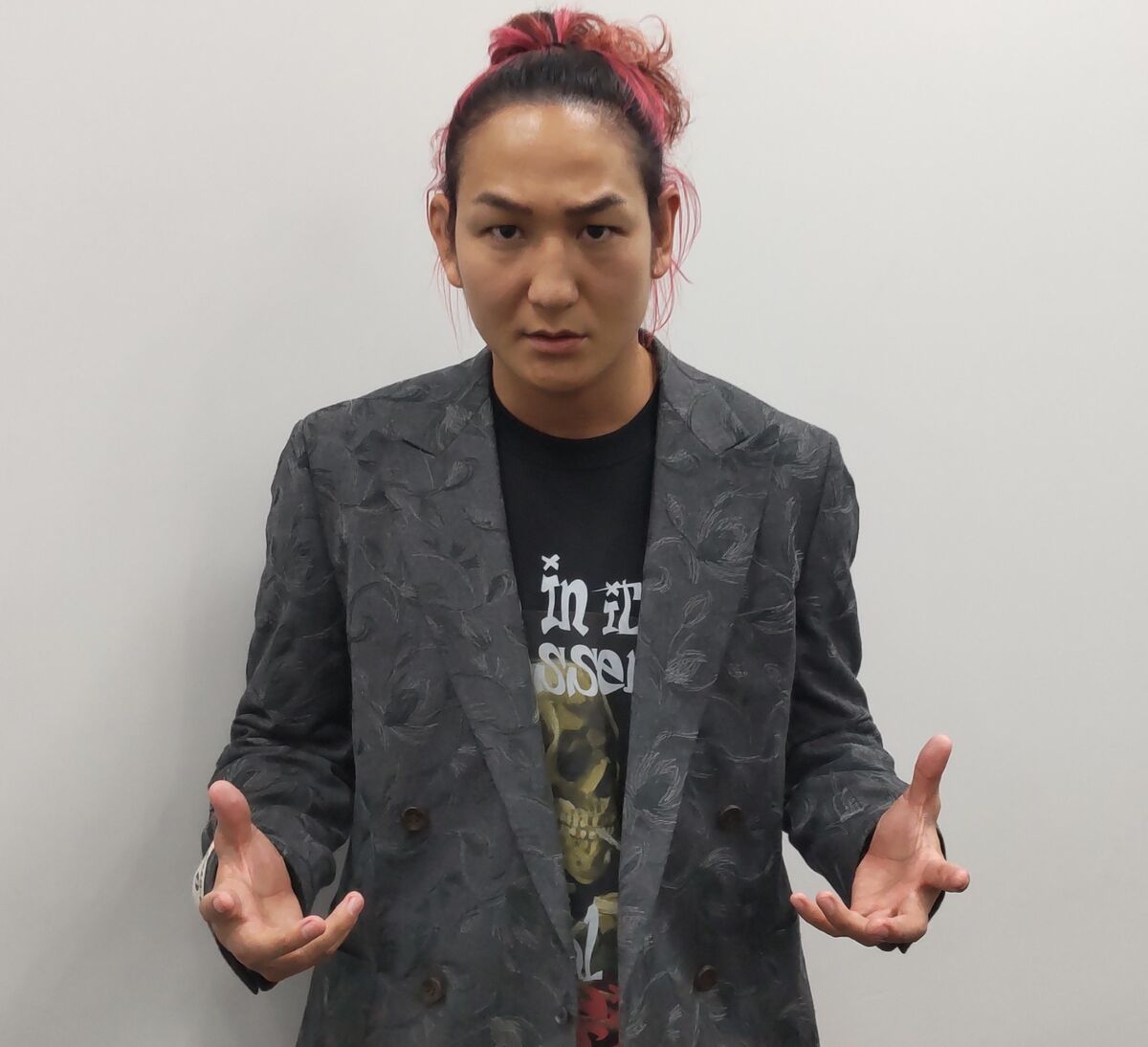 佐々木憂流迦、「ＷＷＥ」中邑真輔との一騎打ちへ本音激白…勝負論のキーポイントは「心の解放…爆発です」…来年元日「日本武道館」